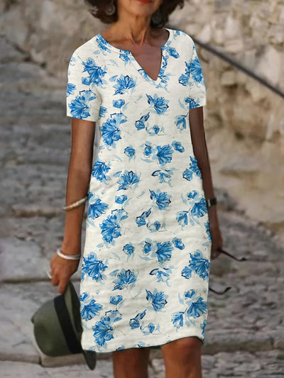 Blomsterdrøm™ | Linned Sommerkjole