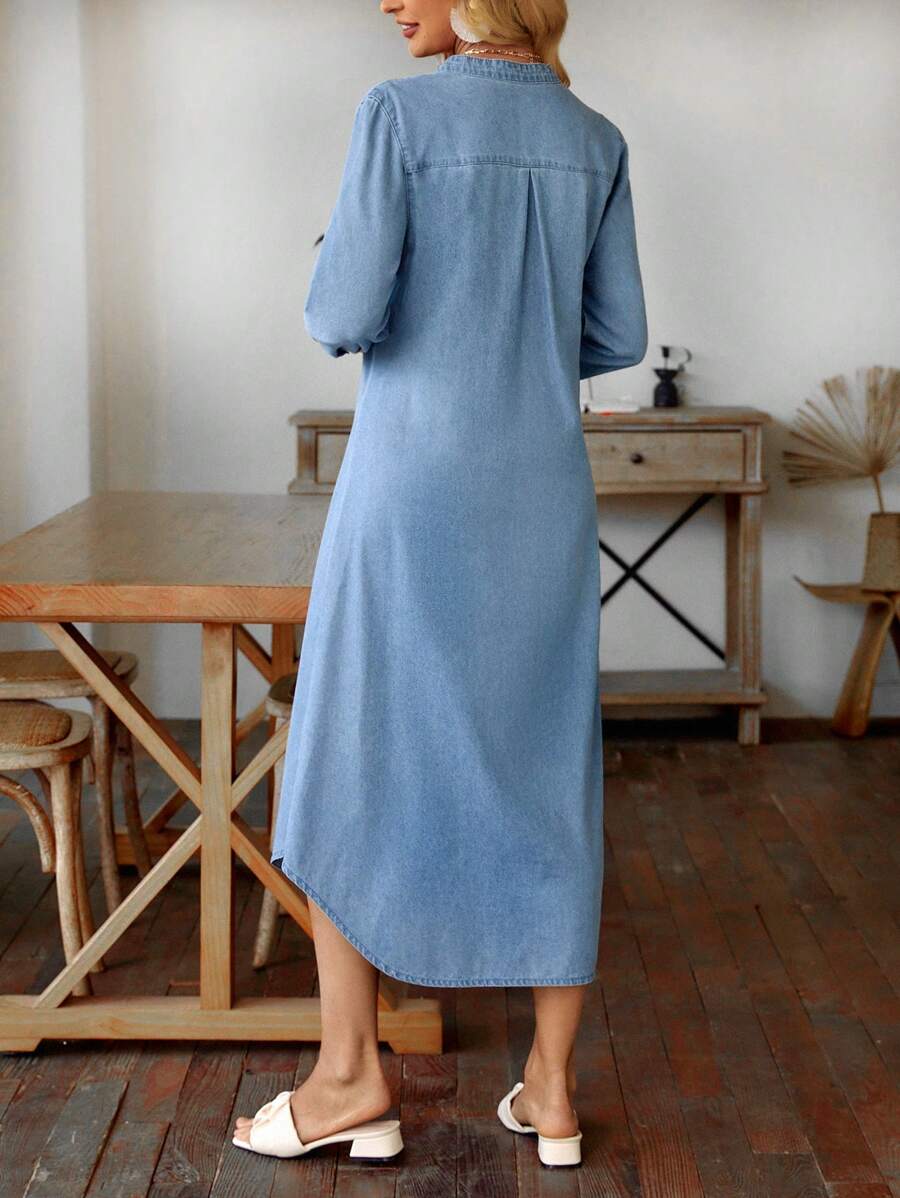 Elma™ Blød Denim Tunika