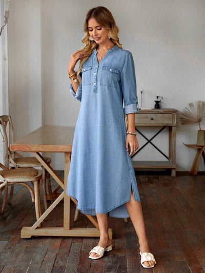 Elma™ Blød Denim Tunika