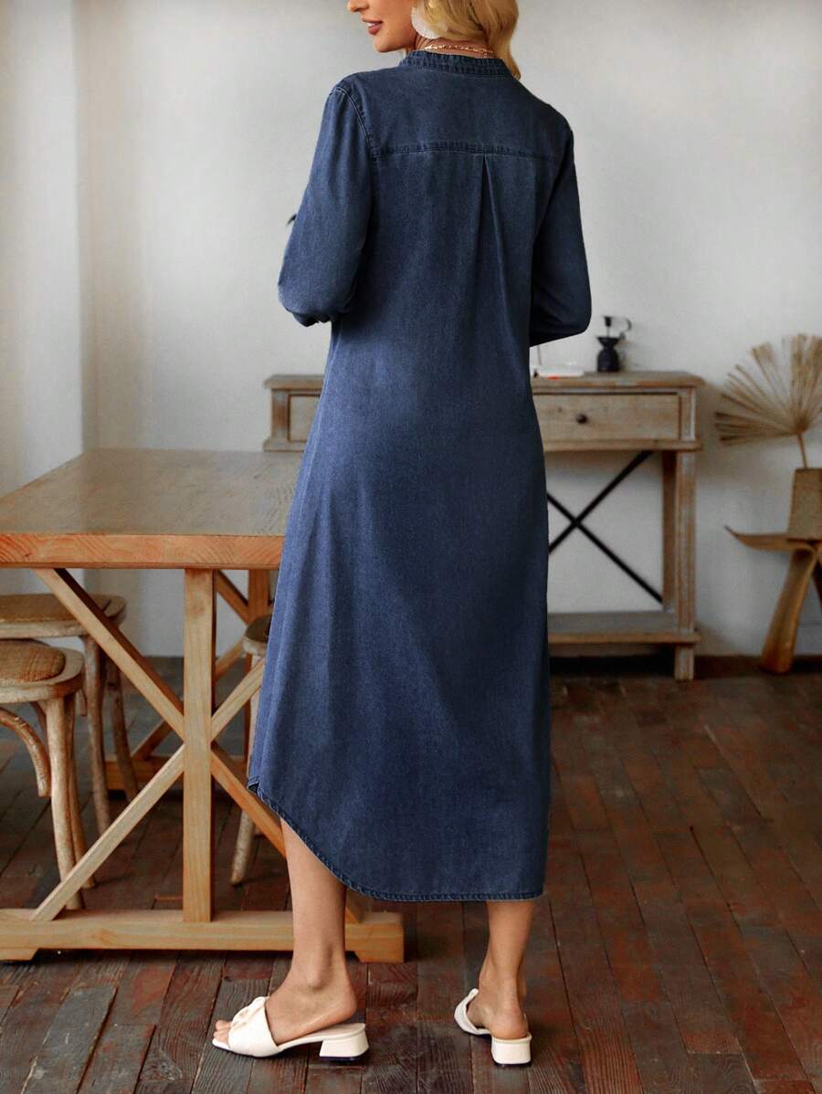 Elma™ Blød Denim Tunika