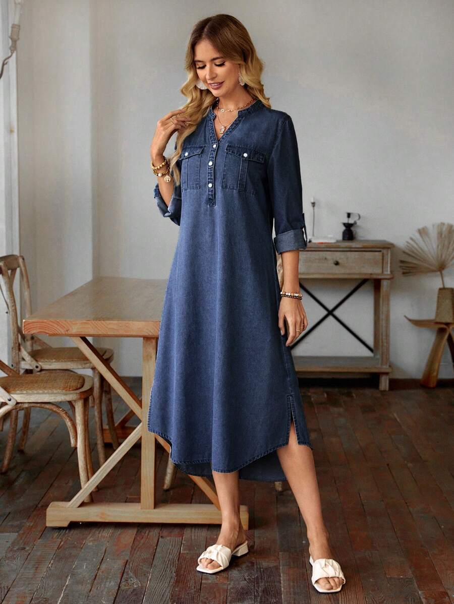 Elma™ Blød Denim Tunika