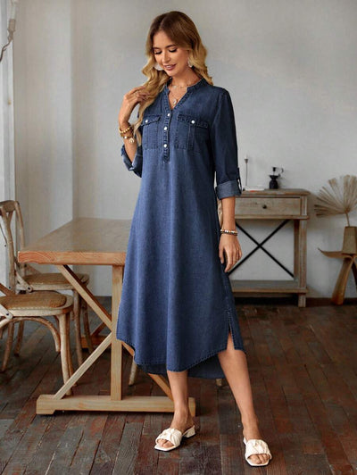 Elma™ Blød Denim Tunika