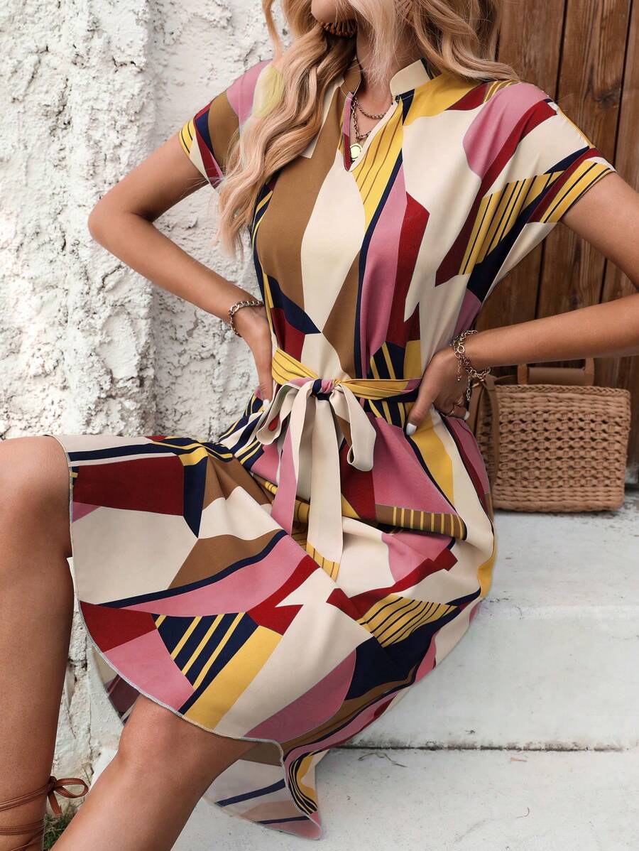 Maria I Kjole med mønster