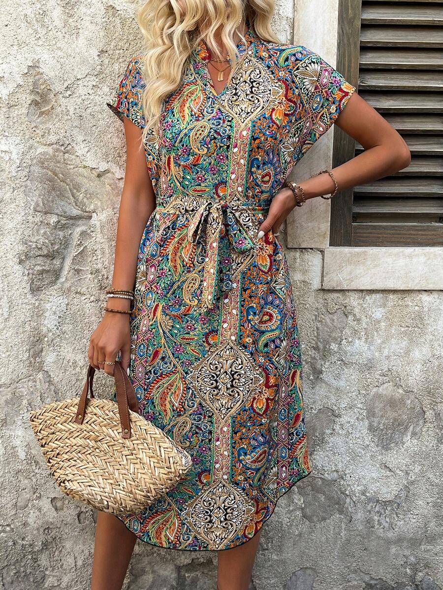 Maria I Kjole med mønster