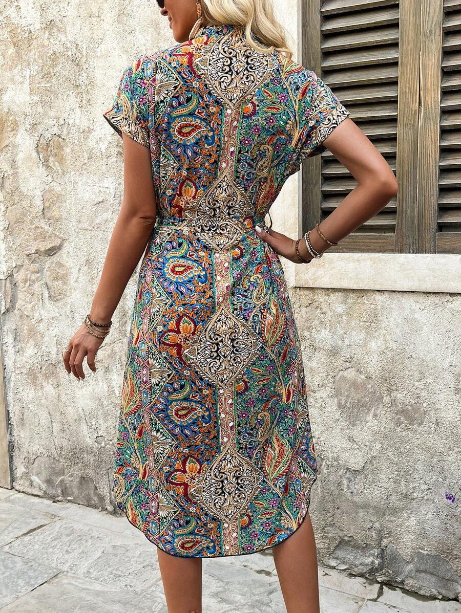 Maria I Kjole med mønster