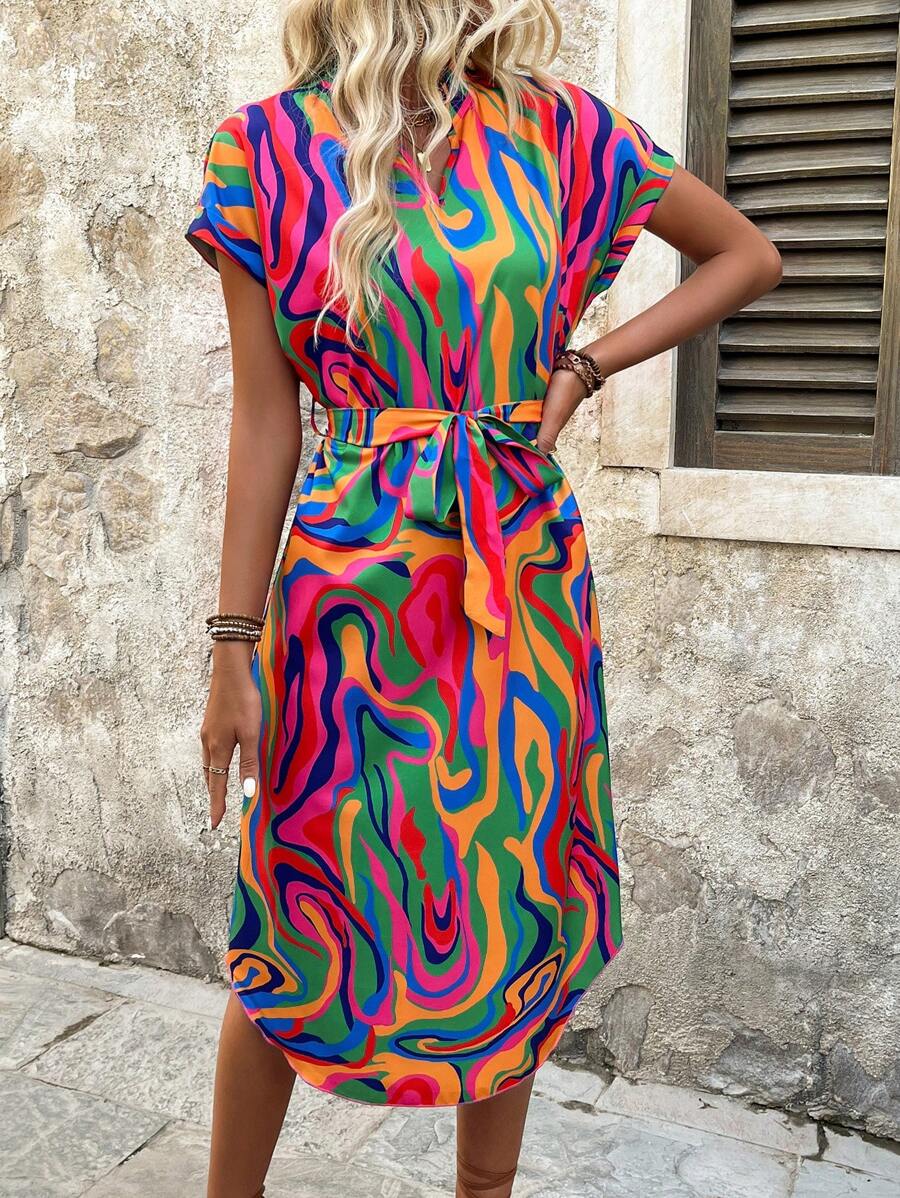 Maria I Kjole med mønster