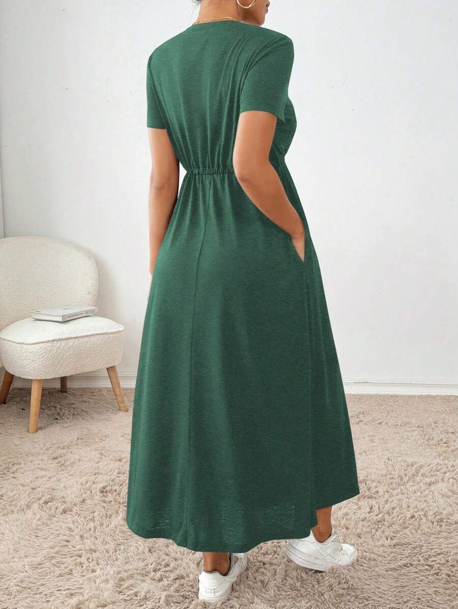 Thyra ™ Hverdagskjole i Armygrøn