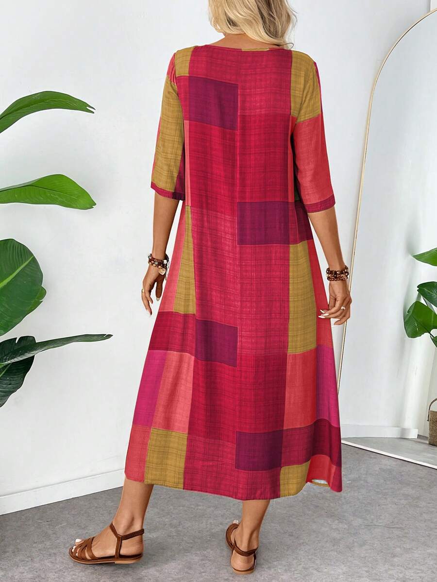 Layla™ Pink Hverdagskjole