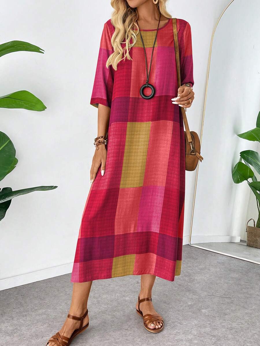 Layla™ Pink Hverdagskjole