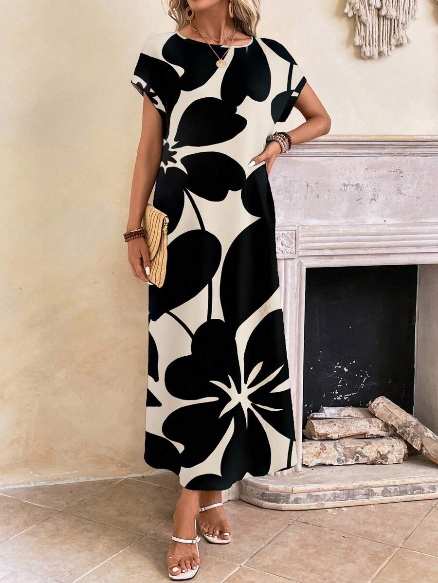 Lisa I Kjole med mønster