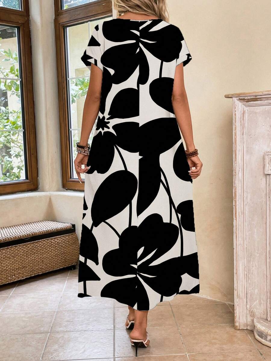 Lisa I Kjole med mønster