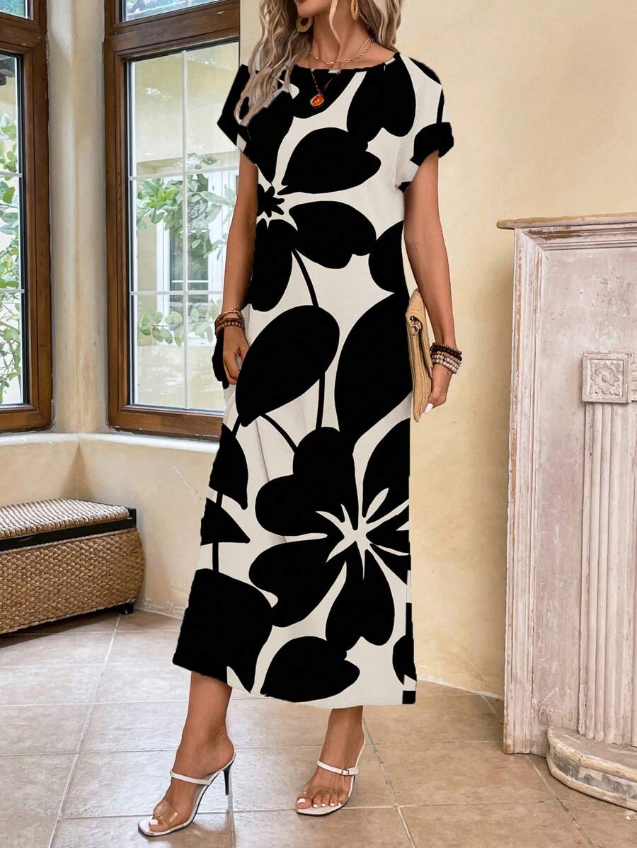 Lisa I Kjole med mønster