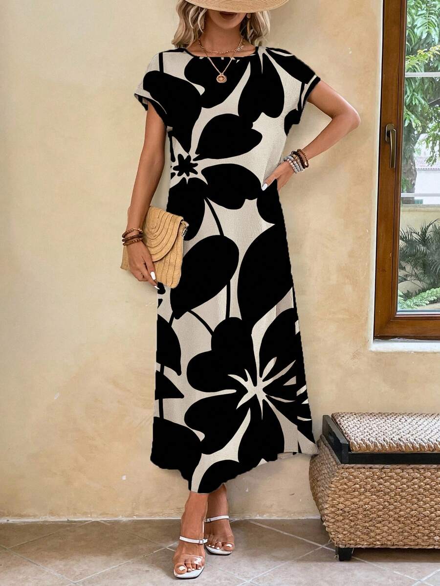 Lisa I Kjole med mønster