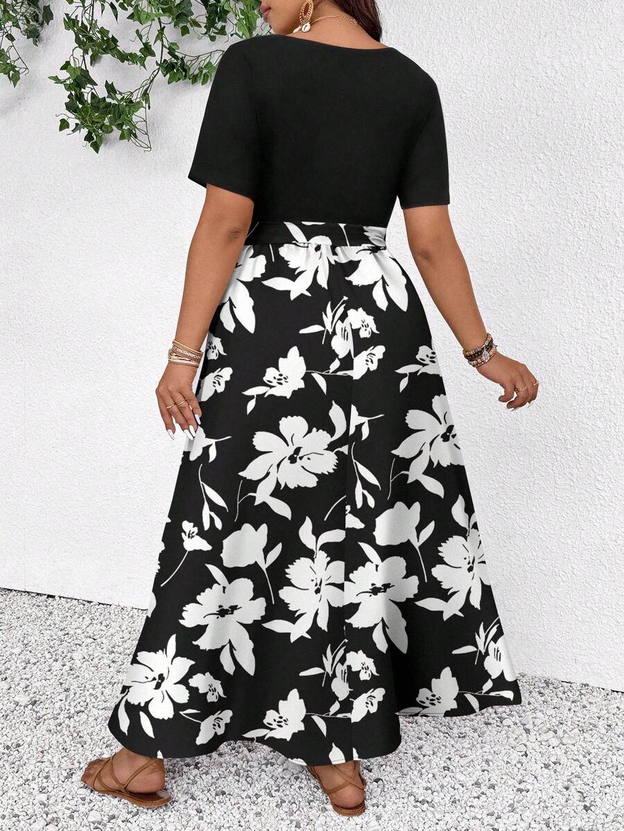 Lea™ I Leopard Illusionskjole