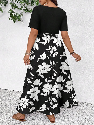 Lea™ I Leopard Illusionskjole