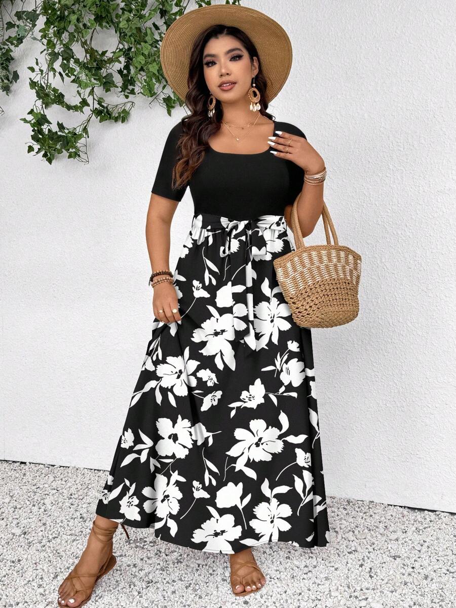 Lea™ I Leopard Illusionskjole