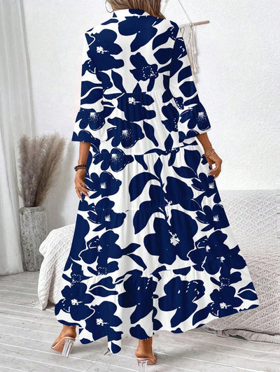 Freja™ Sommerkjole i Planteprin