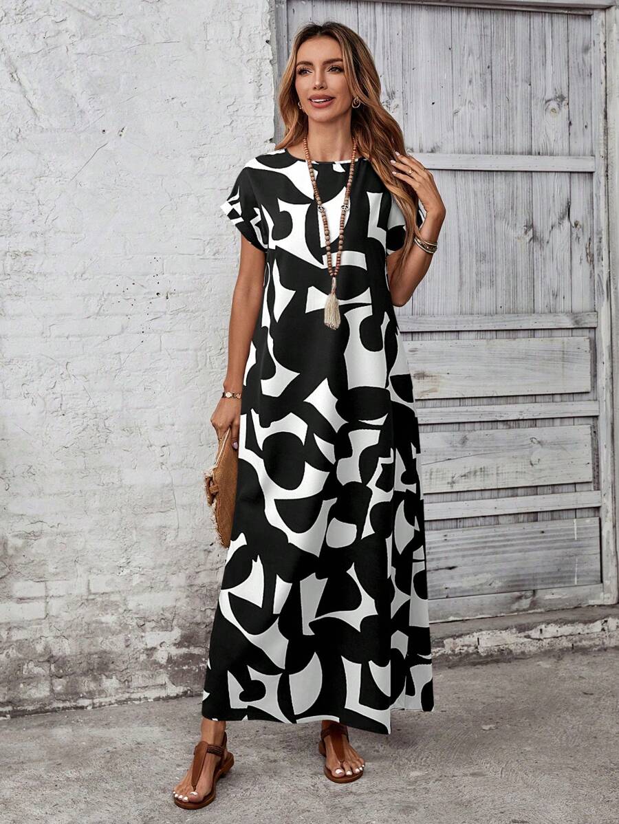 Lisa I Kjole med mønster