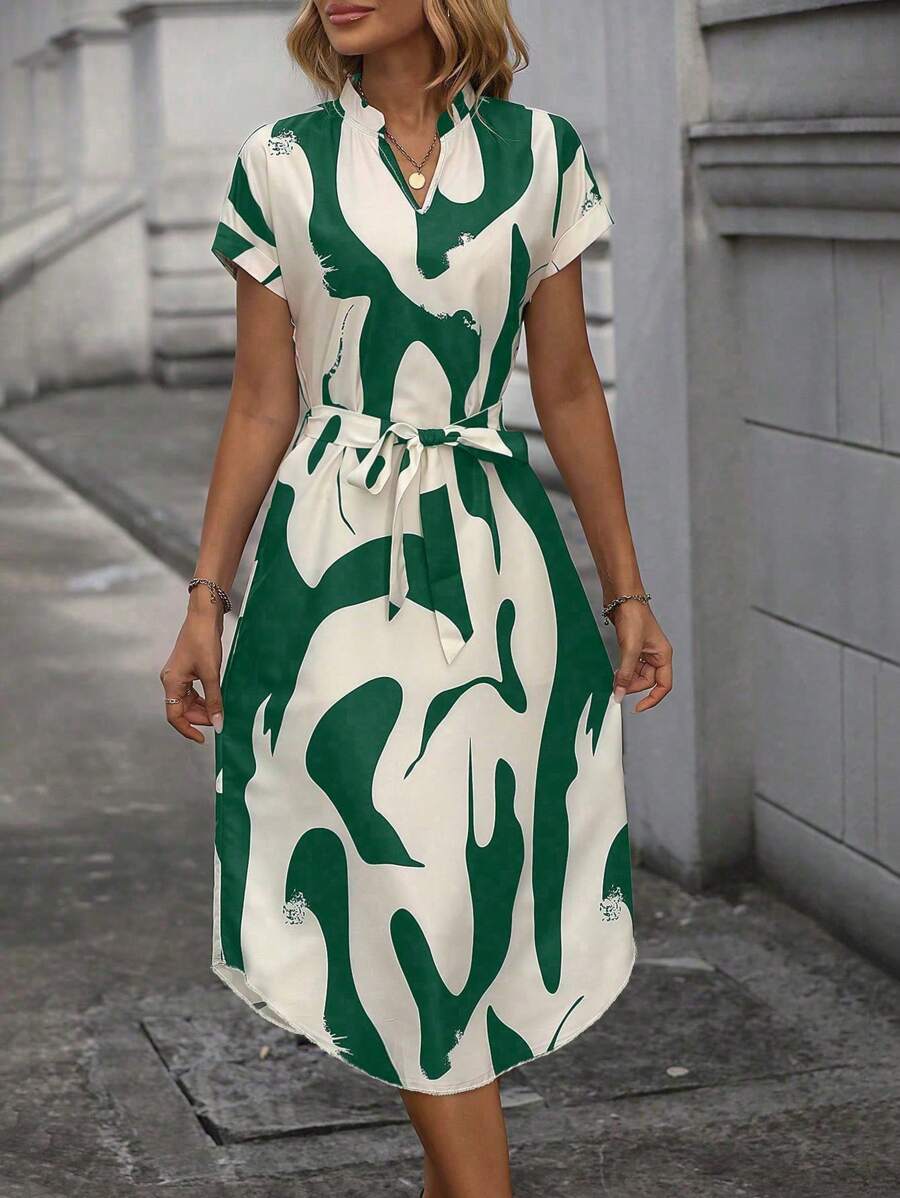 Maria I Kjole med mønster