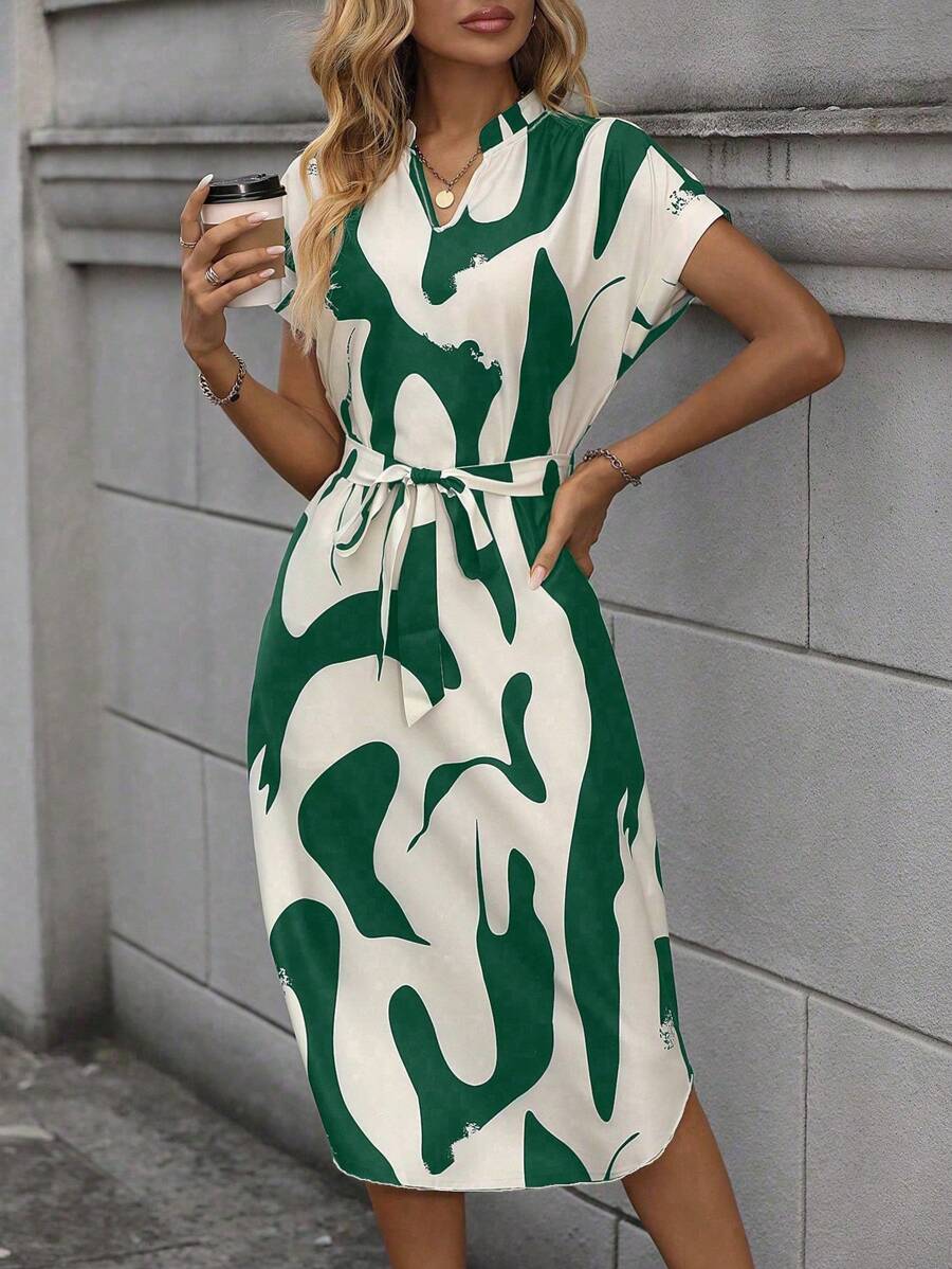 Maria I Kjole med mønster