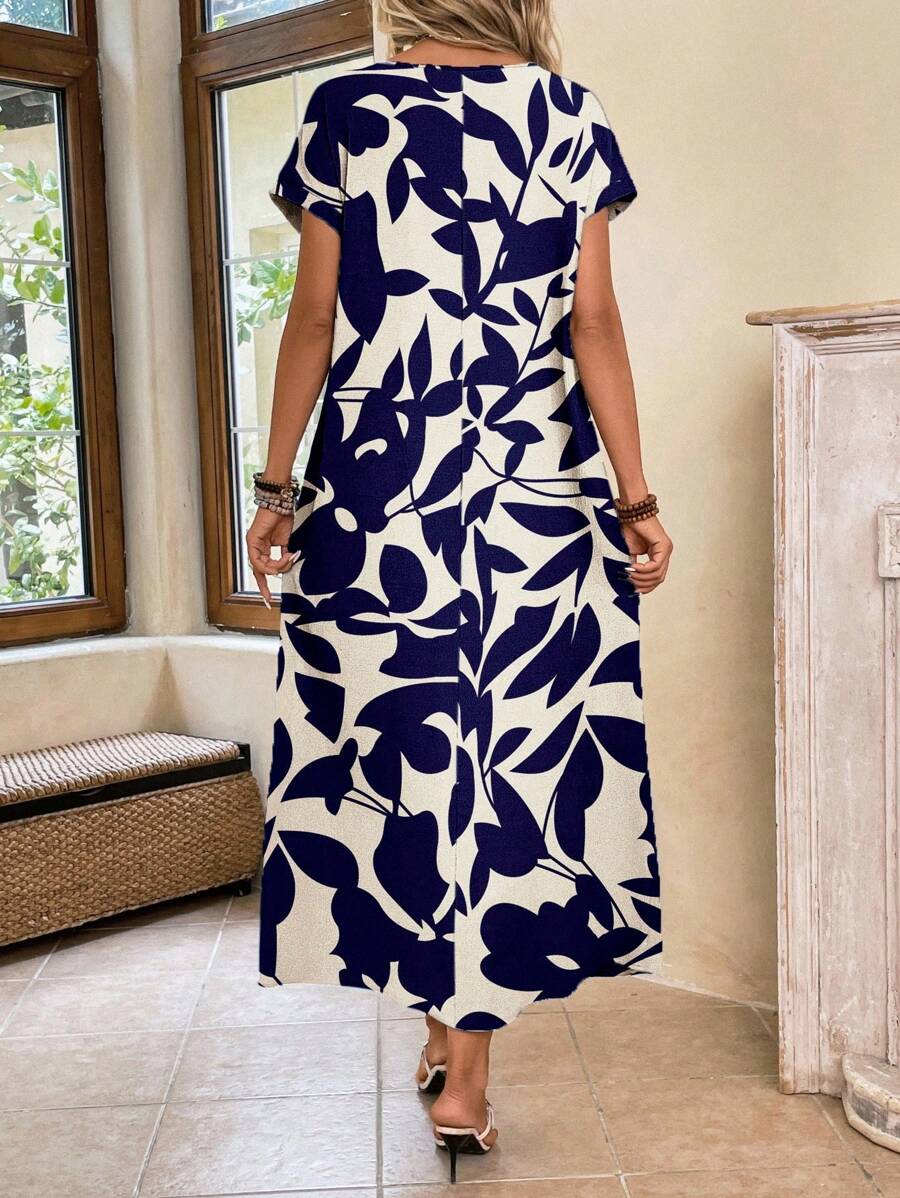 Lisa I Kjole med mønster