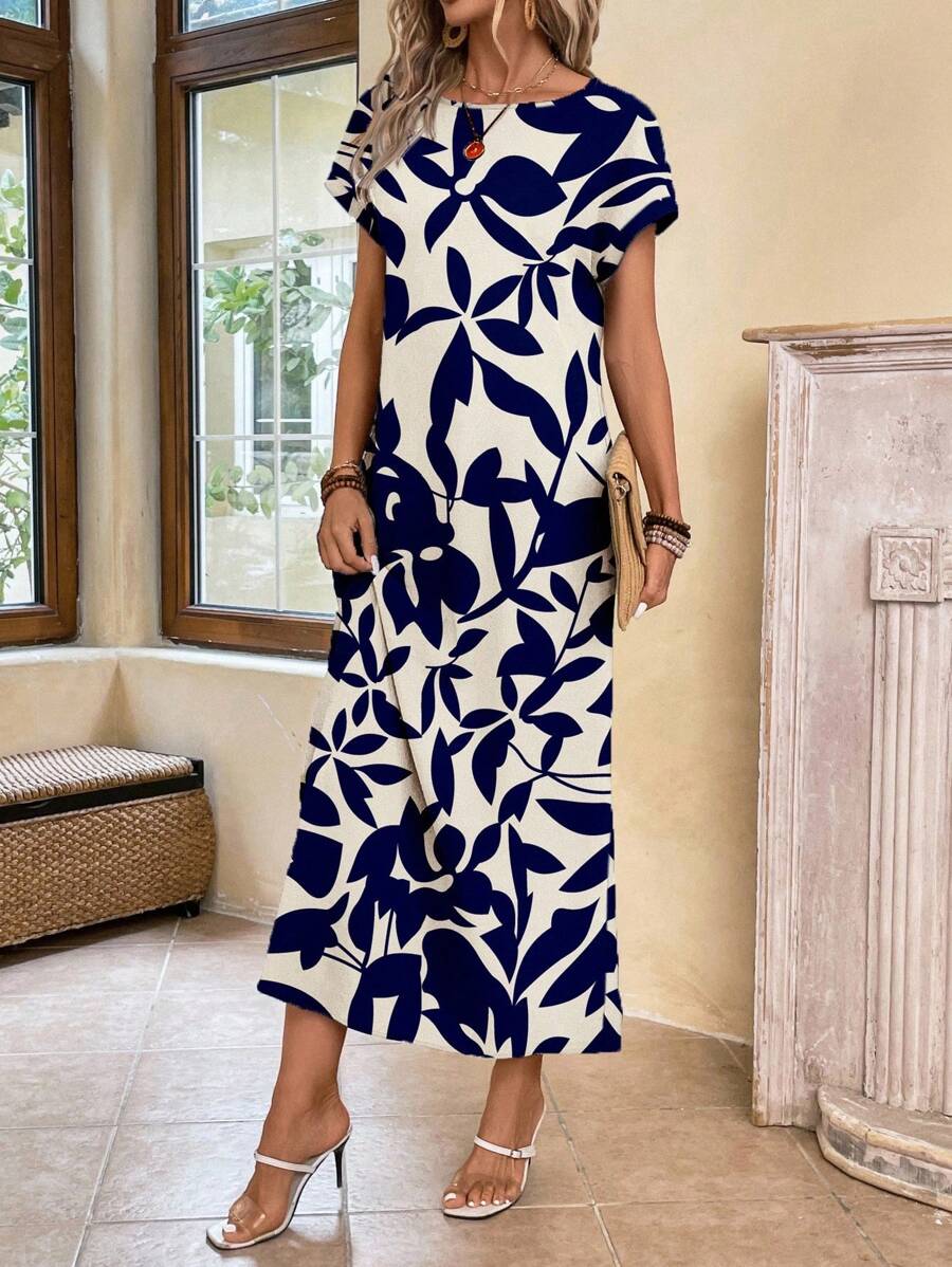 Lisa I Kjole med mønster