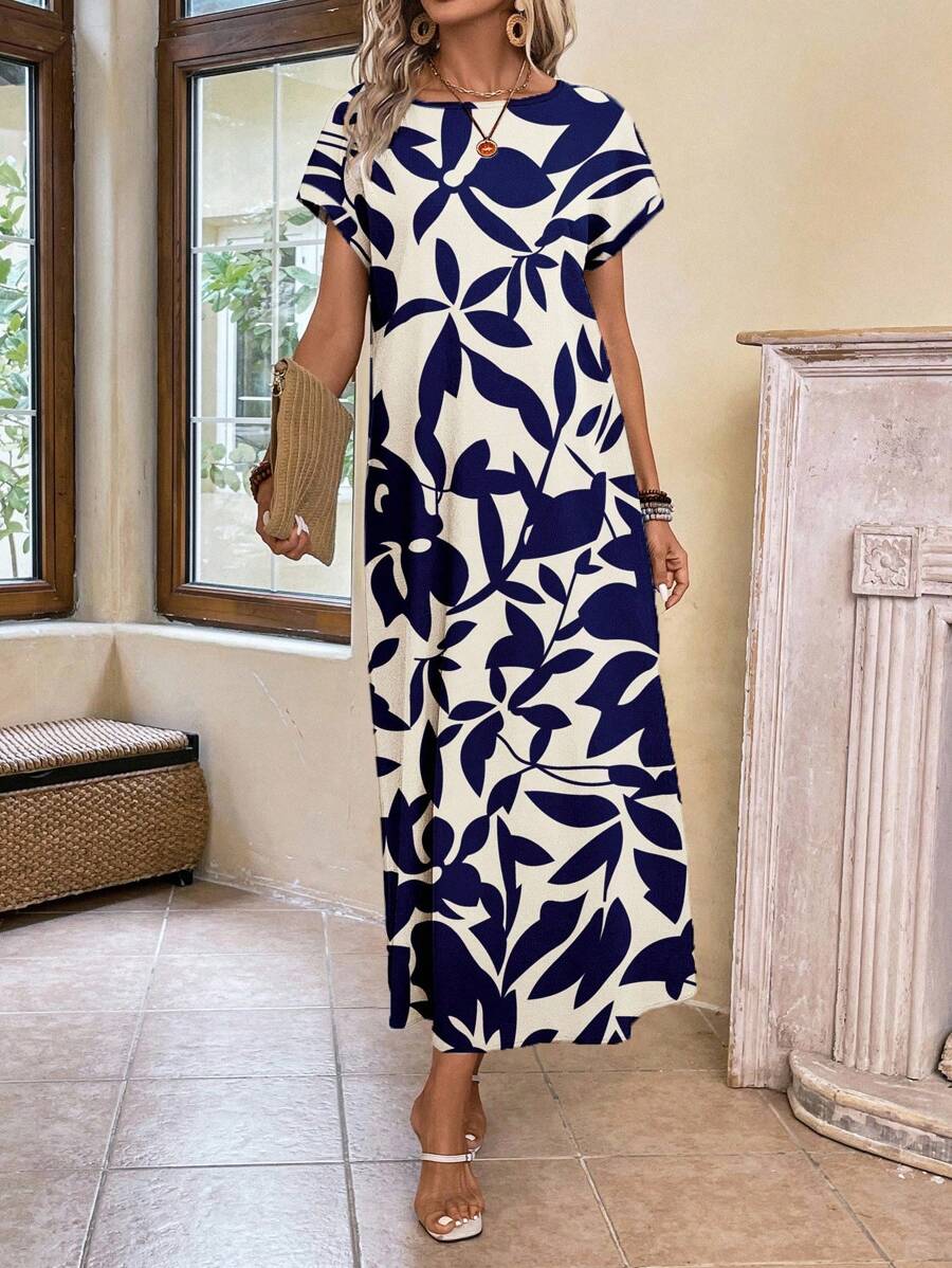 Lisa I Kjole med mønster