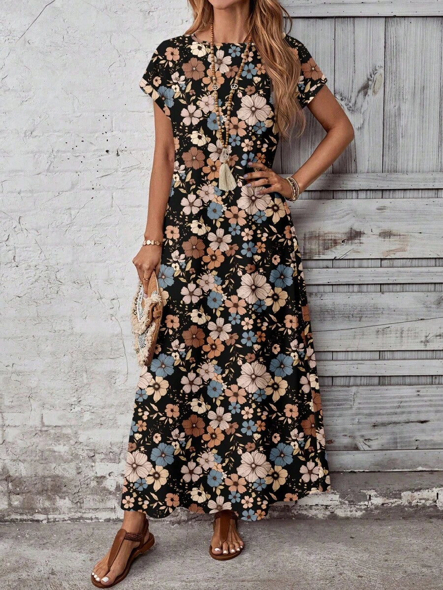 Lisa I Kjole med mønster