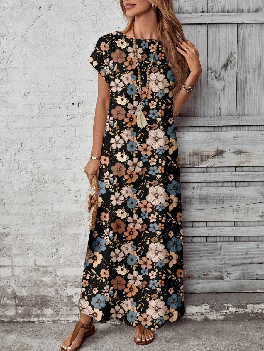 Lisa I Kjole med mønster