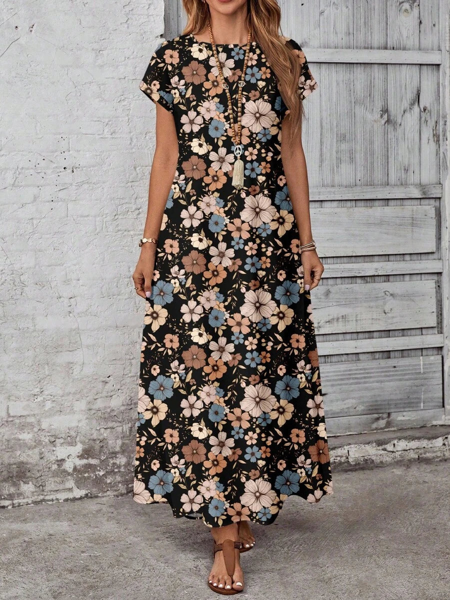 Lisa I Kjole med mønster