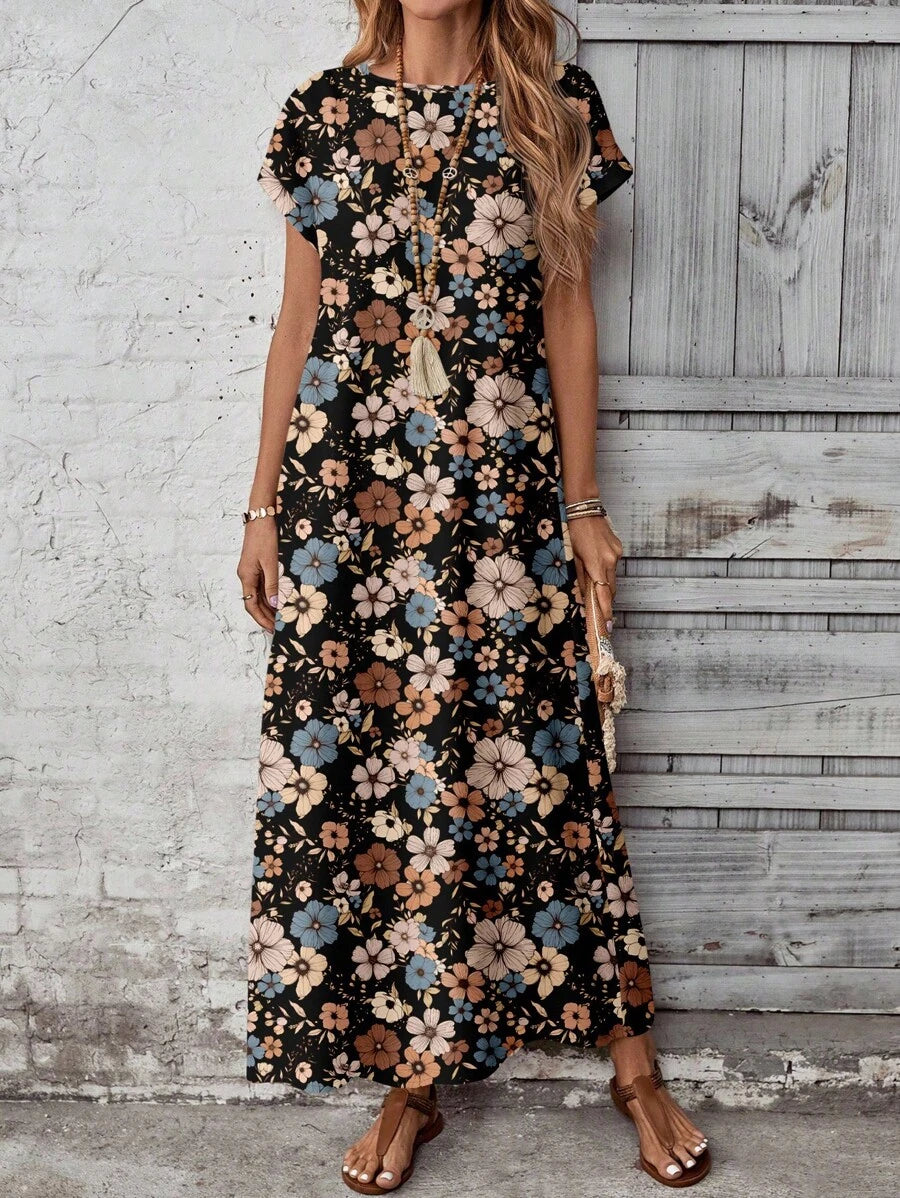 Lisa I Kjole med mønster