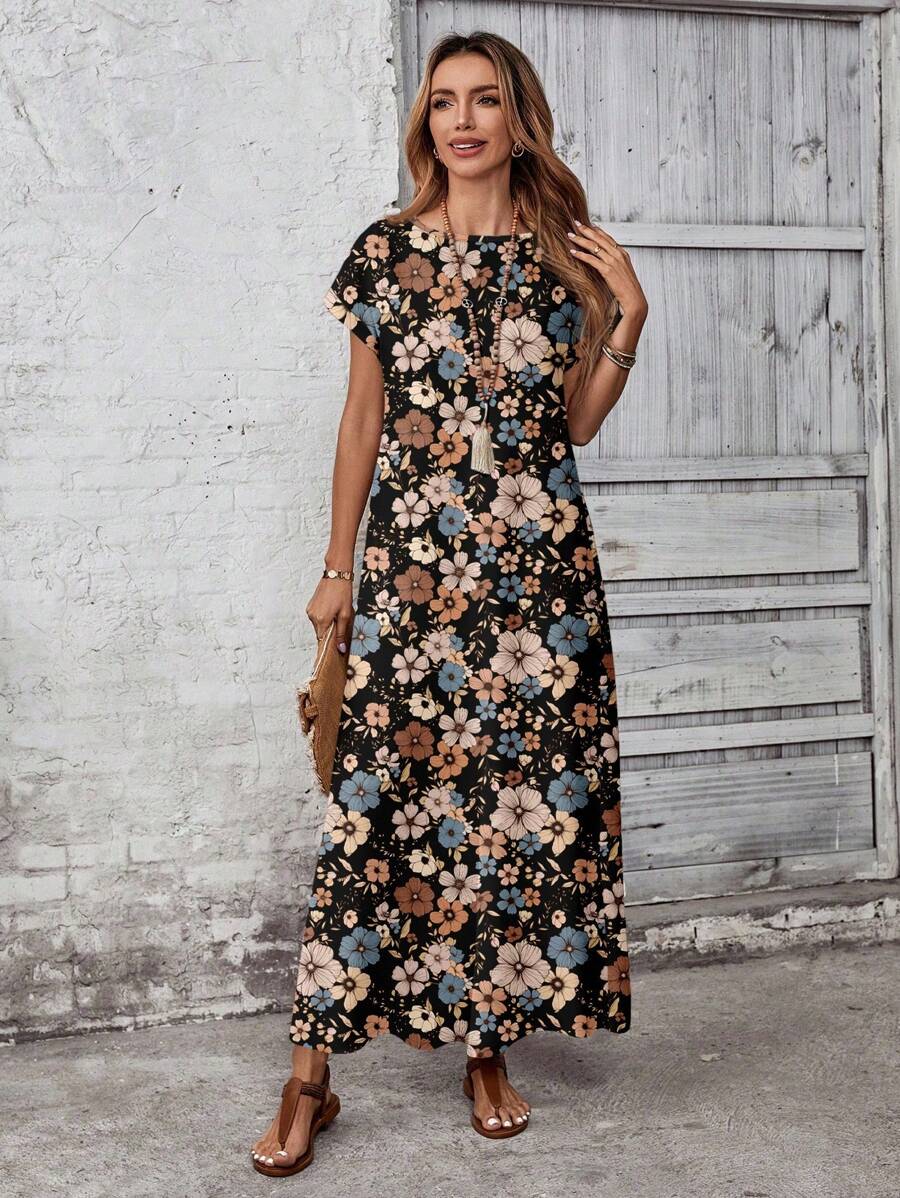 Lisa I Kjole med mønster