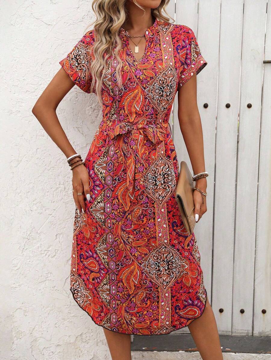 Maria I Kjole med mønster