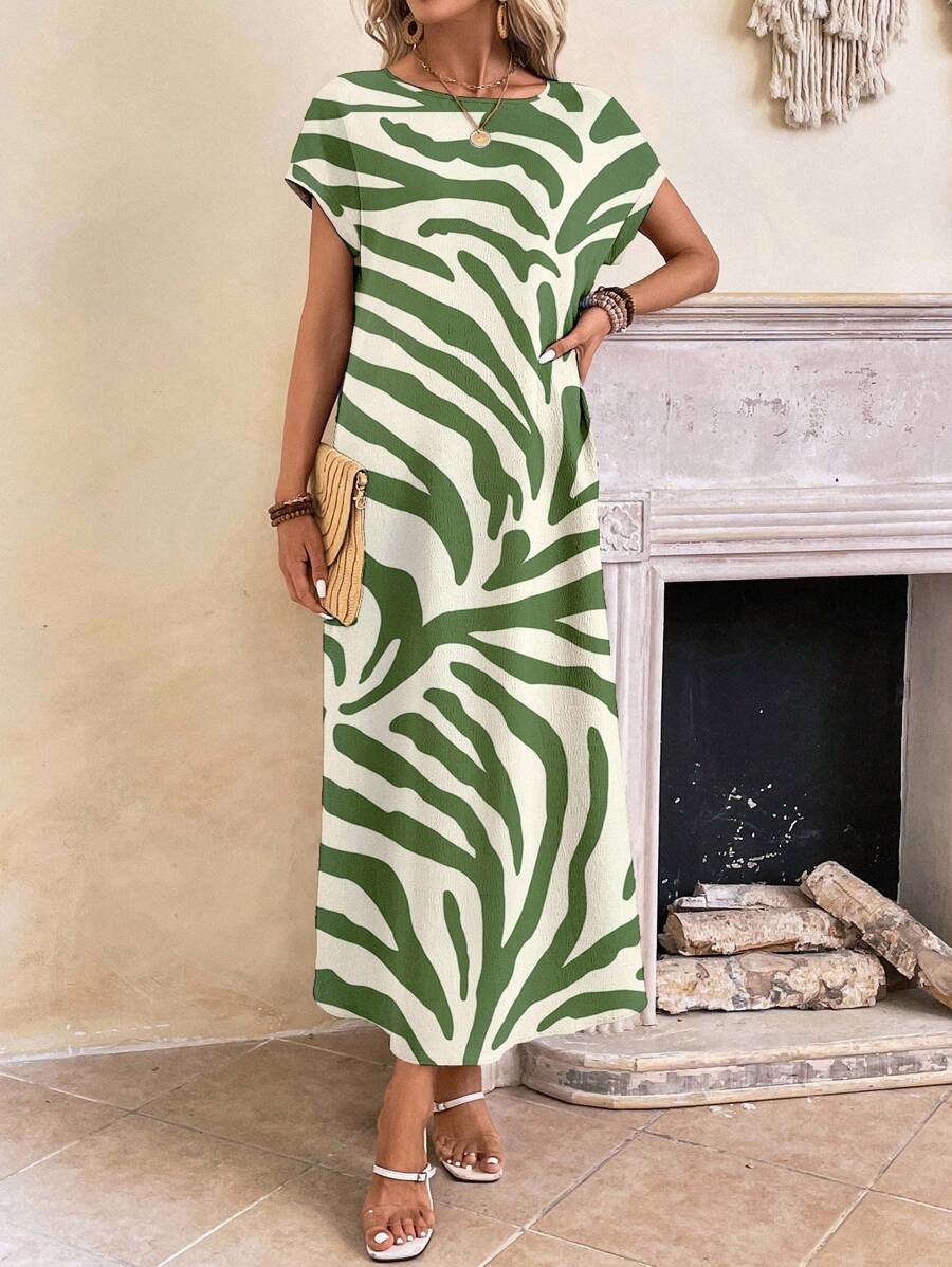 Lisa I Kjole med mønster