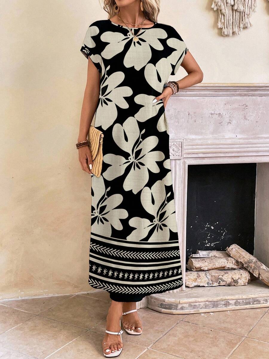 Lisa I Kjole med mønster