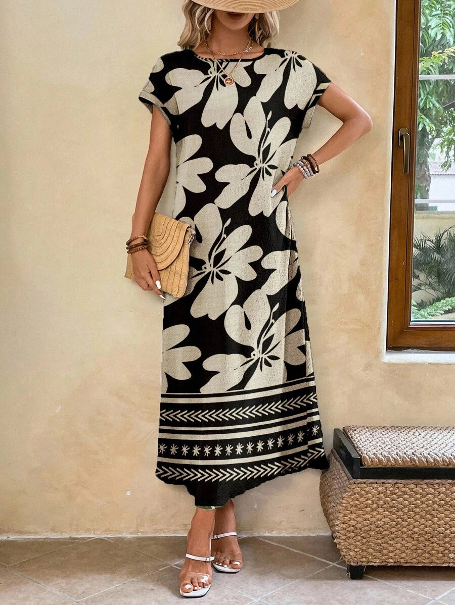 Lisa I Kjole med mønster