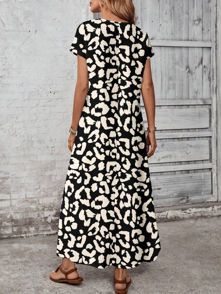 Lisa I Kjole med mønster