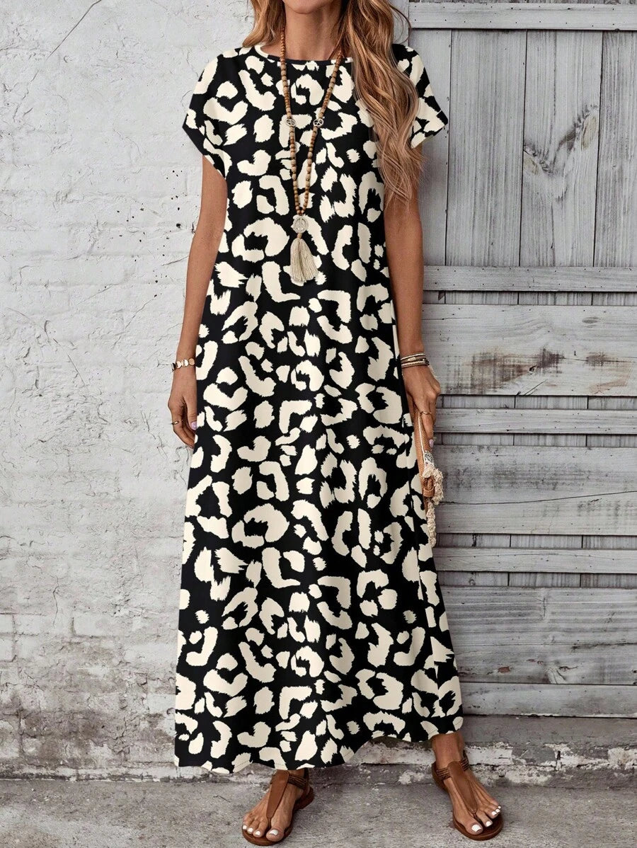 Lisa I Kjole med mønster