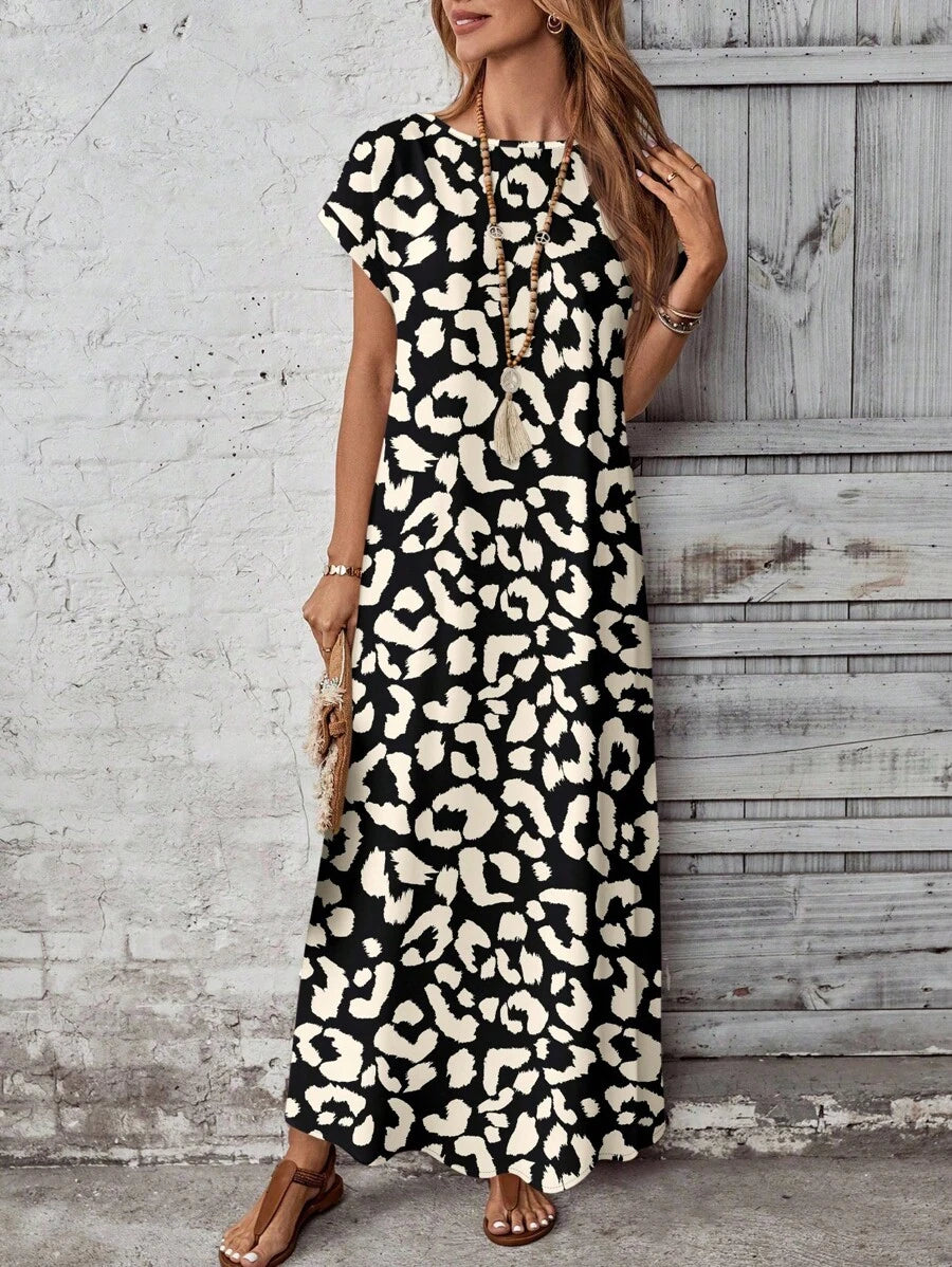 Lisa I Kjole med mønster