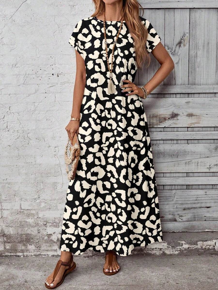 Lisa I Kjole med mønster