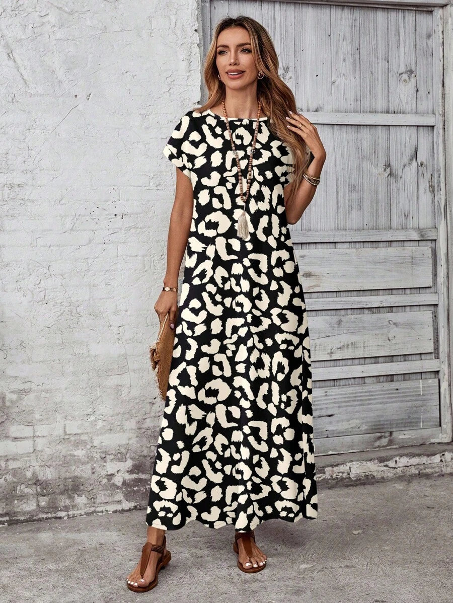 Lisa I Kjole med mønster