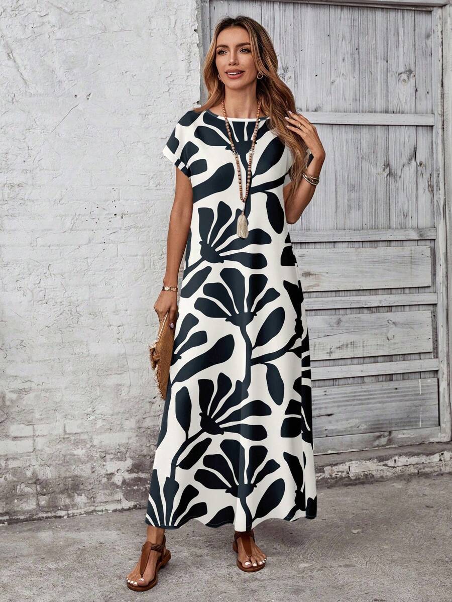 Lisa I Kjole med mønster