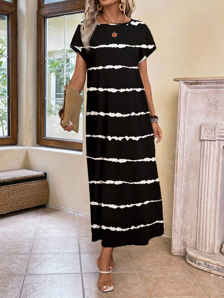 Lisa I Kjole med mønster