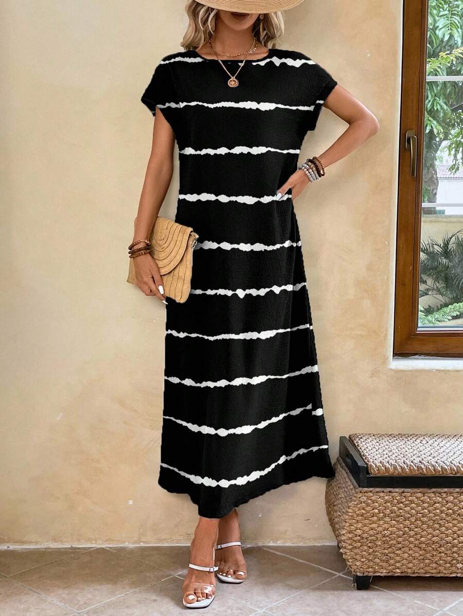 Lisa I Kjole med mønster