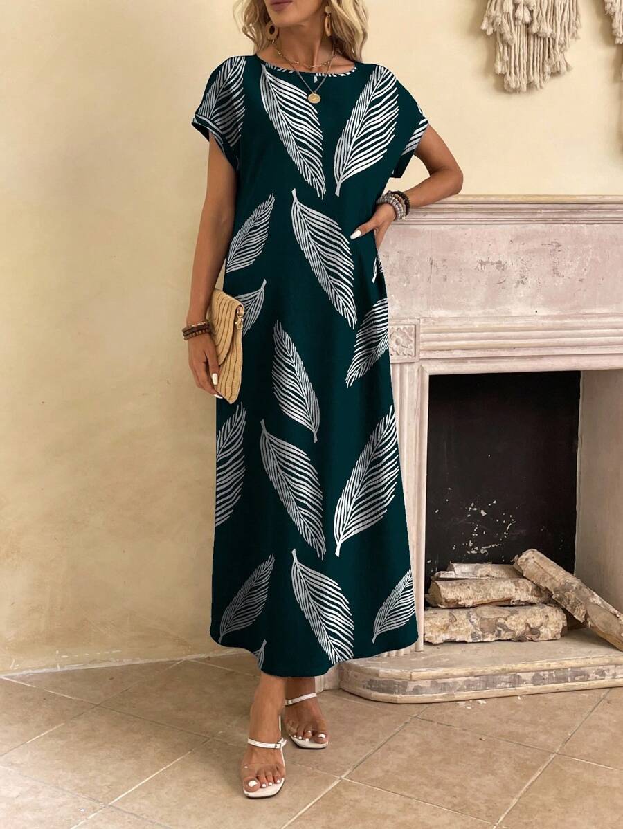 Lisa I Kjole med mønster