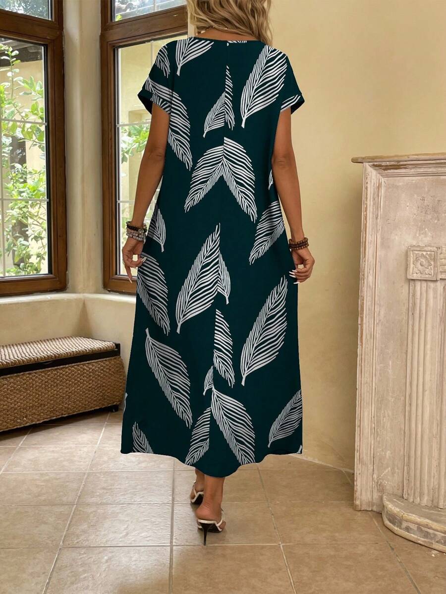 Lisa I Kjole med mønster