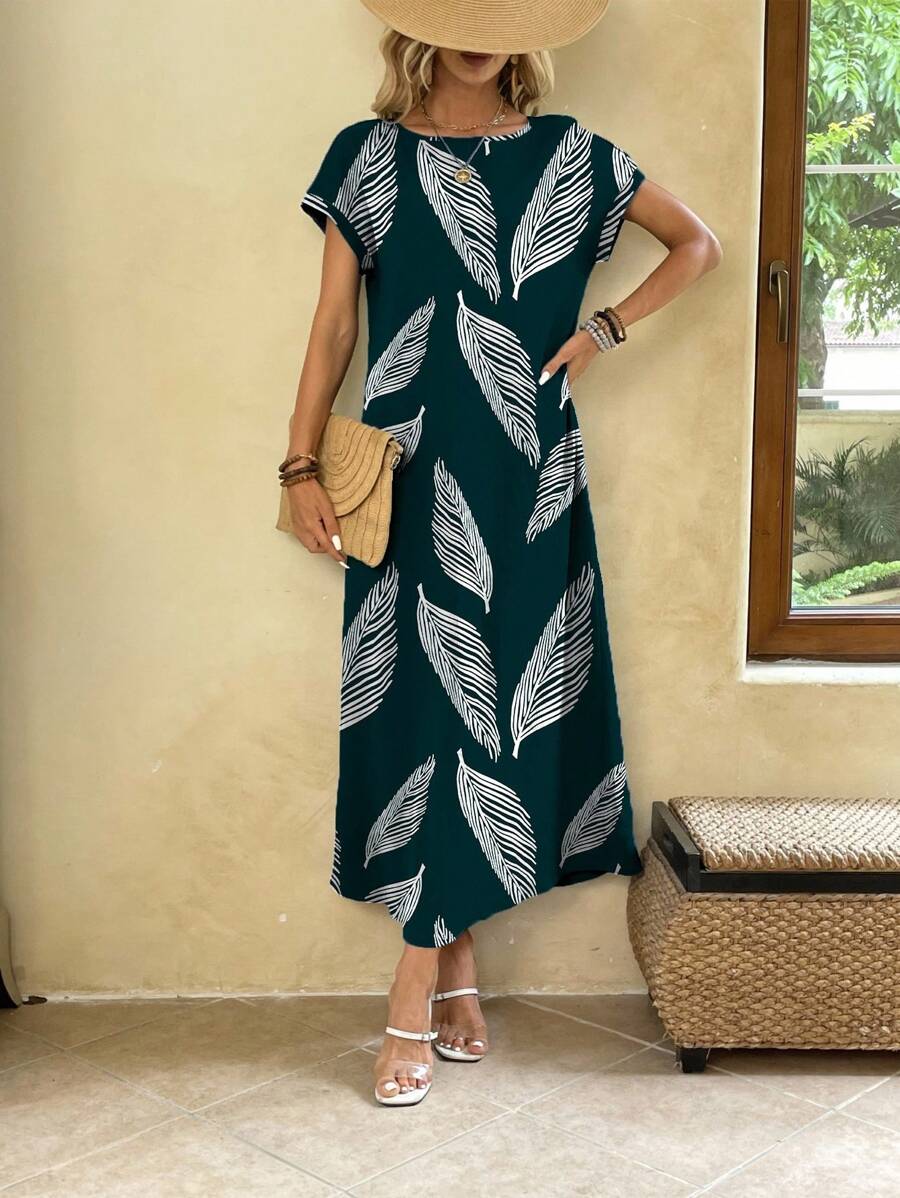 Lisa I Kjole med mønster