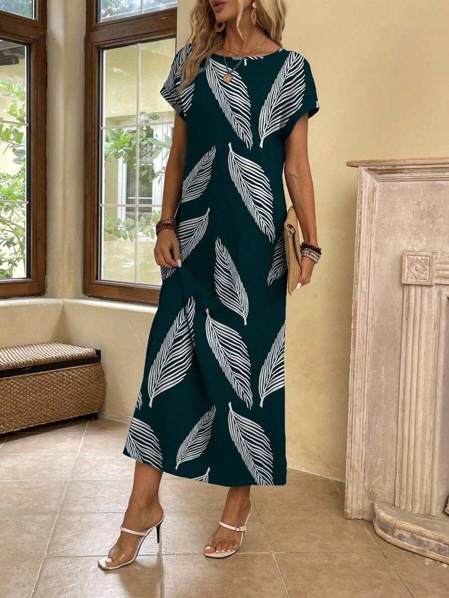 Lisa I Kjole med mønster