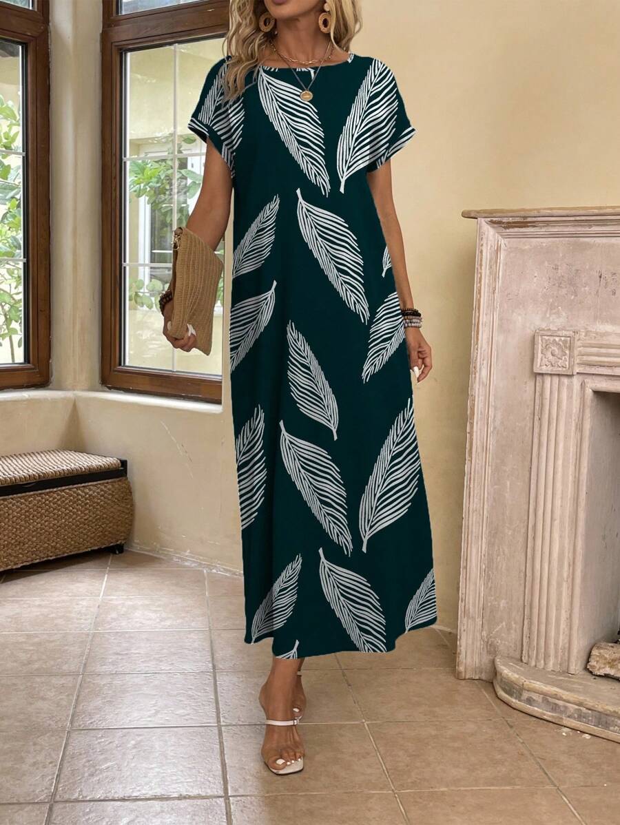 Lisa I Kjole med mønster