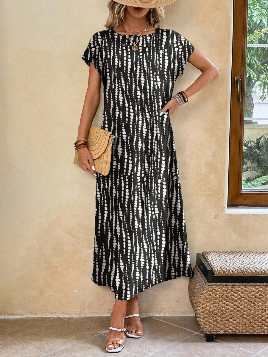 Lisa I Kjole med mønster